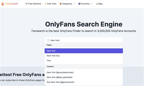 Fansearch Launches Onlyfans Search Engine Fansearch Launches Onlyfans Search Engine